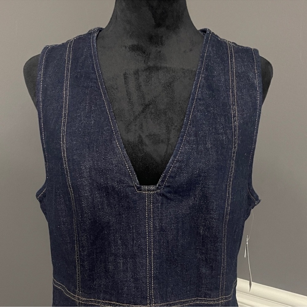 NWT! Old Navy x Anna Sui Sleeveless Denim Mini Dress - Picture 6 of 10